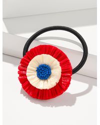 Talbots - Tricolor Straw Hair Tie - Lyst