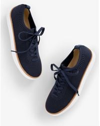 Talbots - Brittany Knit Sneakers - Lyst