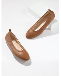 Talbots - Vera Nappa Ballet Flats - Lyst