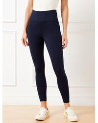 Talbots - Performance Interlock Leggings - Lyst