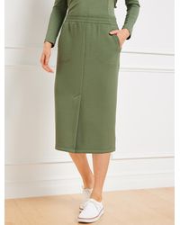 Talbots - Airknit Stretch Column Skirt - Lyst