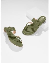 Talbots - Camy Buckle Slides - Lyst