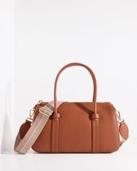Talbots - Lexington Pebble Leather Satchel - Lyst