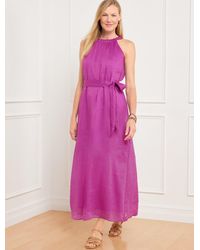Talbots - Halter Maxi Dress - Lyst