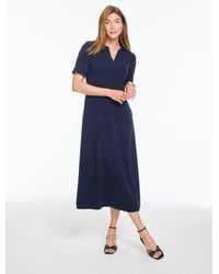 Talbots - Easy Travel Collared Dress - Lyst