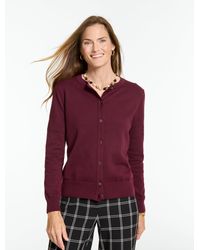 Talbots - Occasion Crewneck Cardigan Sweater - Lyst