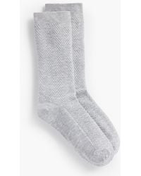 Talbots - Chevron Trouser Socks - Lyst