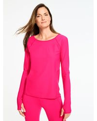 Talbots - Stretch Jersey Long Sleeve T-shirt - Lyst