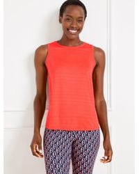 Talbots - Cool Slub Active Sleeveless Tank Top - Lyst