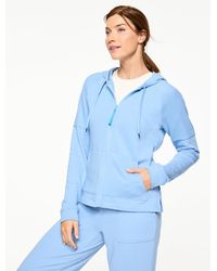 Talbots - Cozy French Terry Hooded Jacket - Lyst