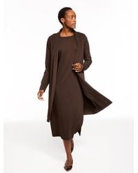 Talbots - Passport Ponte Duster Cardigan Sweater - Lyst