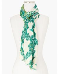 Talbots - Watercolor Damask Oblong Scarf - Lyst