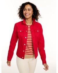 Talbots - Classic Jean Jacket - Lyst