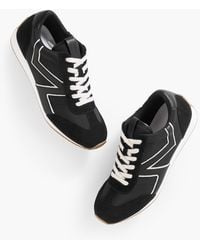Talbots - Alex Leather & Nylon Sneakers - Lyst