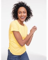 Talbots - Jacquard Knit Crewneck Top - Lyst