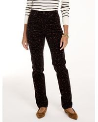 Talbots - Stretch Corduroy Straight Leg Pants - Lyst