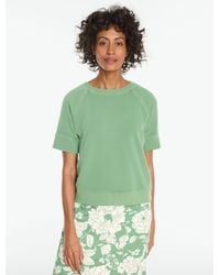 Talbots - Beach Terry Crewneck Sweater Pullover - Lyst
