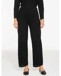 Talbots - Straight Leg Sweater Studio Pants - Lyst