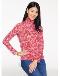 Talbots - Classic Turtleneck Top - Lyst