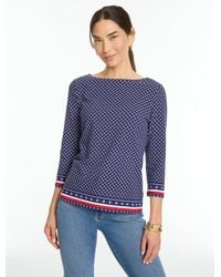 Talbots - Bateau Neck T-shirt - Lyst