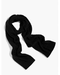 Talbots - Soft Cable Knit Scarf - Lyst