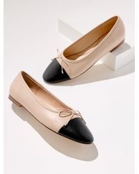 Talbots - Ansly Nappa Ballet Flats - Lyst