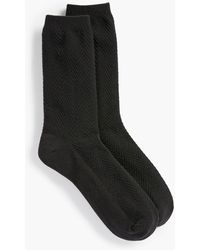 Talbots - Chevron Trouser Socks - Lyst