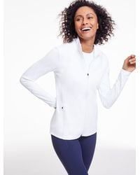 Talbots - Performance Interlock Full-zip Jacket - Lyst