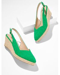 Talbots - Vivi Slingback Espadrille Wedges - Lyst