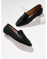 Talbots - Erin Straw Raffia Loafers - Lyst