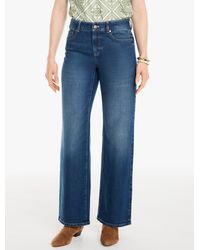 Talbots - Supersoft Classic Jean Trousers - Lyst