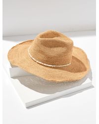 Hat Attack - Raffia Crochet Hat - Lyst