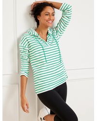 Talbots - Hooded Ribbed Pullover Sweater - Lyst