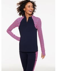 Talbots - Performance Compression Half-zip Pullover Sweater - Lyst
