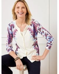 Talbots - Charming Cardigan Sweater - Lyst
