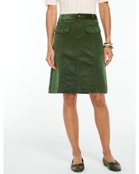 Talbots - Corduroy A-line Skirt - Lyst