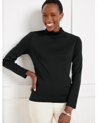 Talbots - Cotton Turtleneck Top - Lyst