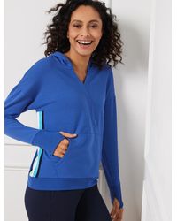 Talbots - Featherweight Terry Hooded Pullover Sweater - Lyst