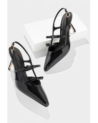 Talbots - Libby Slingback Patent Leather Pumps - Lyst