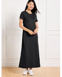 Talbots - Effortless Ultraknit Short Sleeve Maxi Dress - Lyst