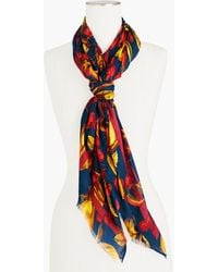 Talbots - Painted Fruits Oblong Scarf - Lyst