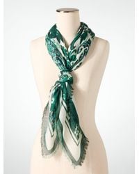 Talbots - Divine Damask Square Scarf - Lyst