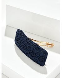 Talbots - Lace Overlay Barrette - Lyst
