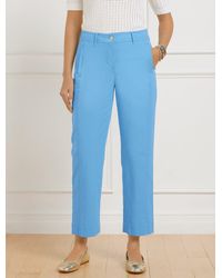 Talbots - Straight Crop Pants - Lyst
