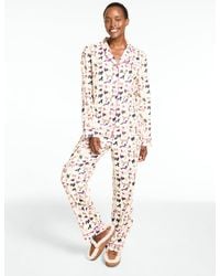 Talbots - Cotton Flannel Pajama Set - Lyst
