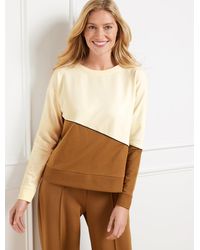 Talbots - Crewneck Sweatshirt - Lyst