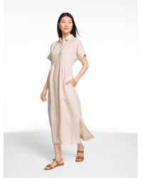 Talbots - Linen Shirtdress - Lyst