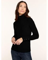 Talbots - Ribbed Turtleneck Pullover Sweater - Lyst