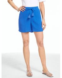 Talbots - Gauze Pull-on Shorts - Lyst