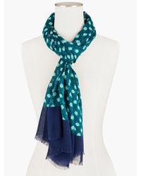 Talbots - Dazzling Ditsy Oblong Scarf - Lyst